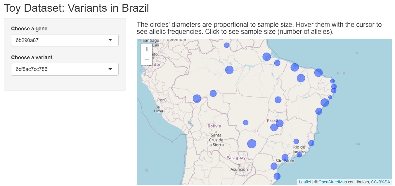 The final product: an interactive Shiny/leaflet map